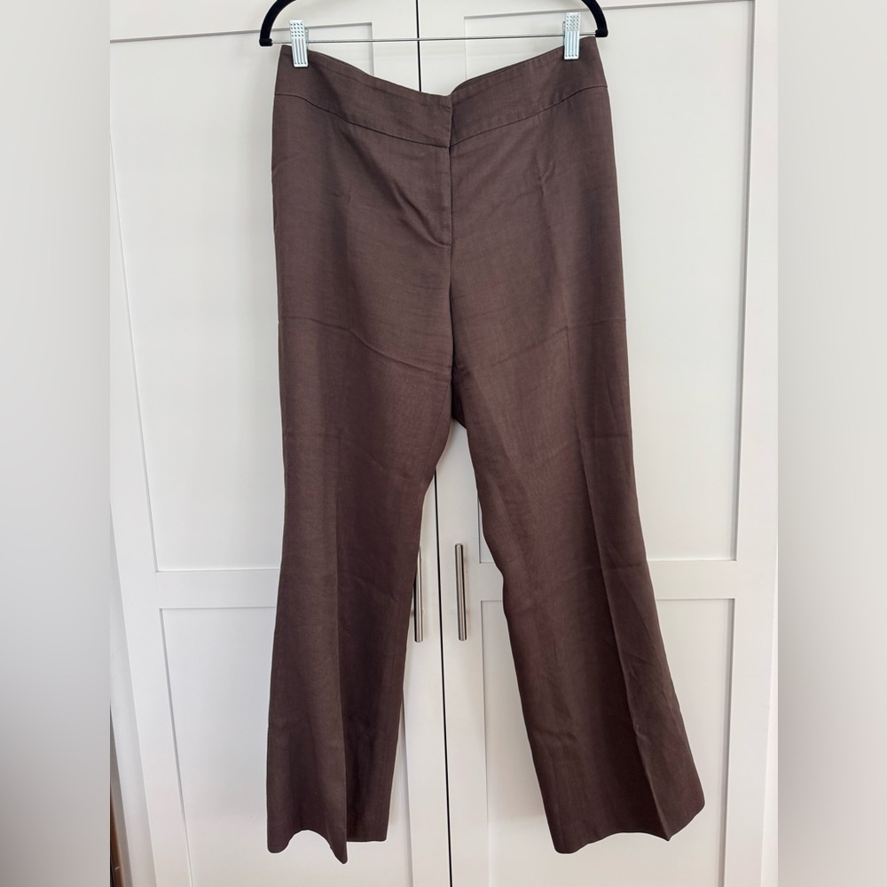 Iris Setlakwe Chocolate Brown Pants Women’s size 10